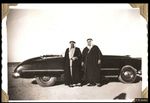 يوسف أحمد الغانم، وهو رجل أعمال كويتي بارز 1950
