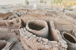 أحد الصوامع المكتشفة والبالغ عمرها 4000 عام.