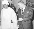 الرئيس جمال مع النميري