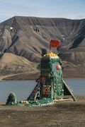 Art installation by Norwegian Solveig Egeland