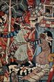 "Wild Men and Moors" tapestry، ح. 1400