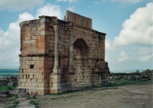 Triumphal Arch in Volubilis by mtsrs.jpg