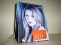 A calendar which has a different month on each page. This page shows August