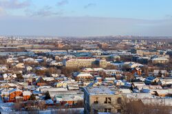 View of the city, January 2020