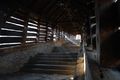 Covered staircase