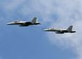 F/A-18s buddy-refueling