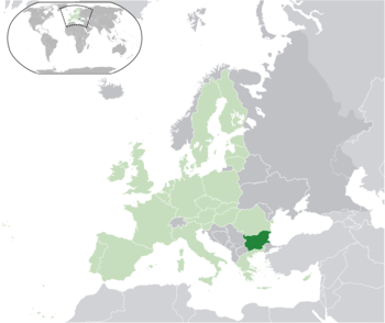 موقع  بلغاريا  (dark green) –   —  [Legend]