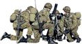 Finnish mortar squad ready to fire with 81 KRH 71 Y