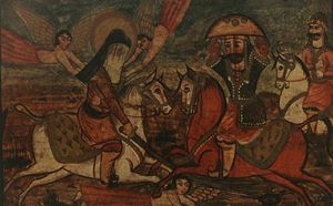 Hazrat Ali slays Marhab.JPG