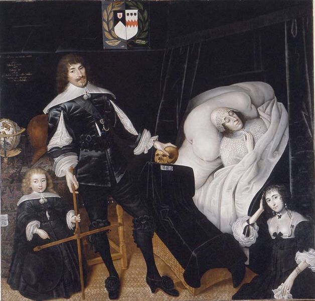 ملف:SirThomasAstonAtWife'sDeathbed.jpg
