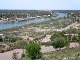 View of the Hillah river