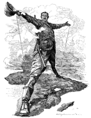 "The Rhodes Colossus" (1892) by Edward Linley Sambourne