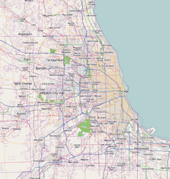 مبنى معهد الفن بشيكاغو is located in Chicago metropolitan area