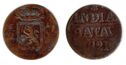 Netherlands. East Indies, Batavia. William I Copper ½ Stuiver Crowned arms - INDIAE BATAV 1821.jpg