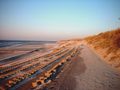 Fortified coast line on Wangerooge