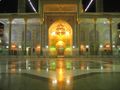 الباحة الرئيسية للمسجد.