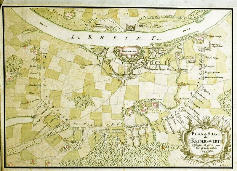 ملف:Belagerung Kaiserswerth 1702.jpg