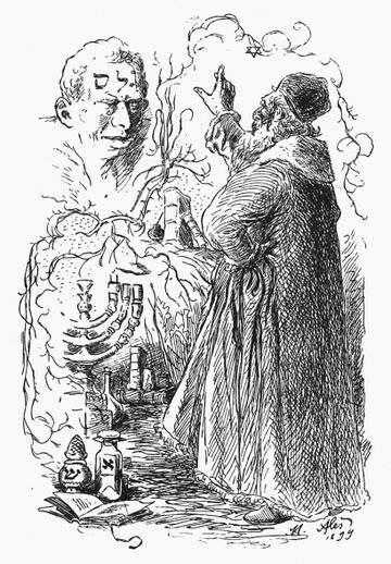 Golem – Mikoláš Aleš (Staré pověsti české).jpg