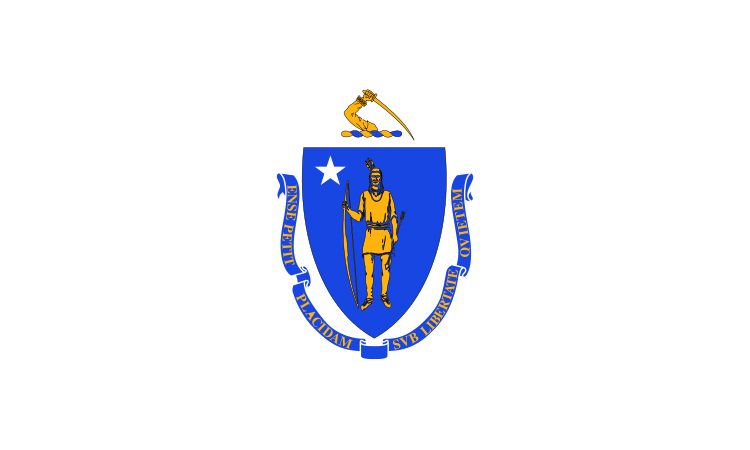 ملف:Flag of Massachusetts.svg