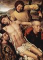 هانز مملينگ - Diptych of Granada, left wing:Acceptance of the Cross, h. 1475