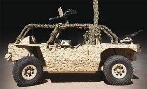 Hyena Armour Works Special Forces Vehicle at International Armoured Vehicles 2012 002.jpg