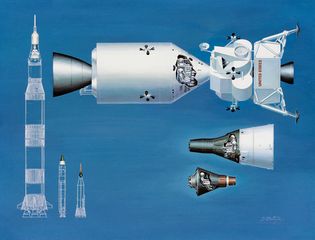 Hardware comparison of Apollo, Gemini, and Mercury[note 1]