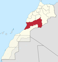 الموقع في المغرب