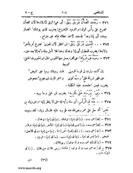 ملف:المستقصى في أمثال العرب - ج 2.pdf