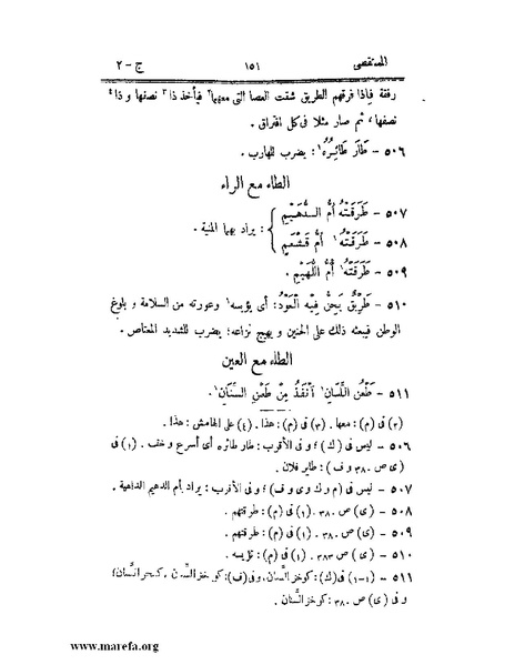 ملف:المستقصى في أمثال العرب - ج 2.pdf