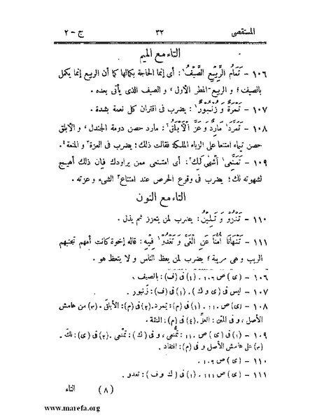 ملف:المستقصى في أمثال العرب - ج 2.pdf