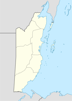 الحفرة الزرقاء العظيمة is located in بليز