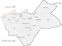 خارطة إقليم بولمان