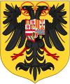 Arms of Charles V Holy Roman Emperor, Charles I as King of Spain -Or shield variant.svg