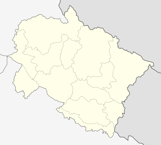 ملف:India Uttarakhand location map.svg