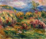 Landscape near Cagnes-sur-Mer, Pierre-Auguste Renoir