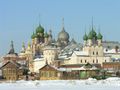 The citadel of Rostov seen from Lake Nero