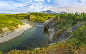 Река Кожим, Приполярный Урал, республика Коми, нацпарк Югыд-ва. 02.jpg