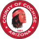 الختم الرسمي لـ Cochise County