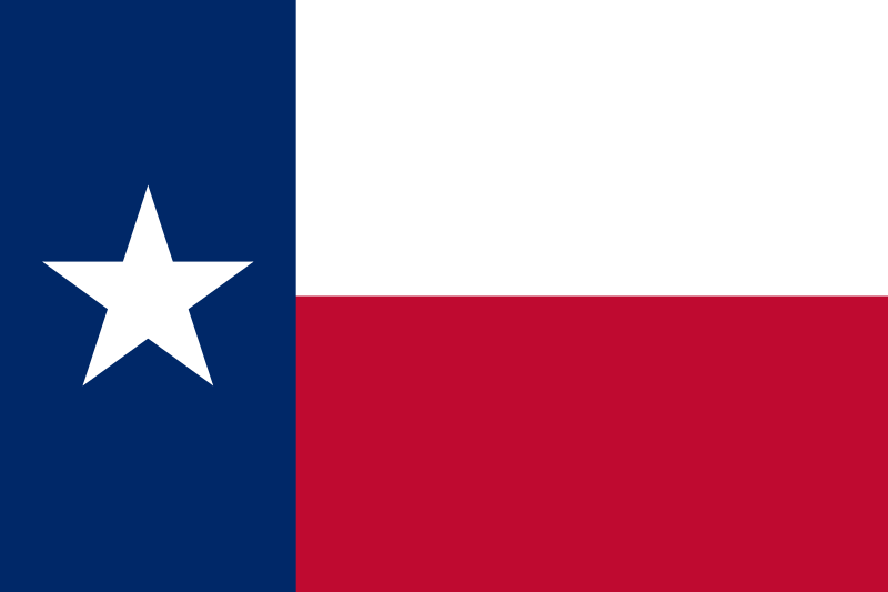 ملف:Flag of Texas.svg