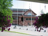 A casino building in Savonlinna