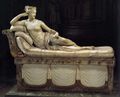 Venus Victrix (1805-08), by Antonio Canova depicts Pauline Bonaparte as the goddess