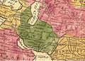 An 1808 British map depicting the "Persian Gulf".