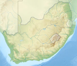 Lebombo Mountains is located in جنوب أفريقيا