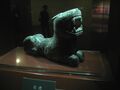 Tiger found in the ritual site[ب]