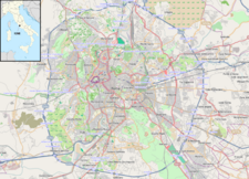 المسجد الكبير (روما) is located in Rome