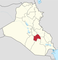محافظة القادسيةموقع