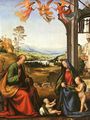 Holy Family with the Infant St John
