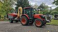 Kubota M4-063 tractor with trailer