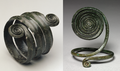 Bronze spiral arm ornaments, c. 1500 BC