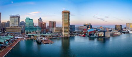 Skyline of Baltimore